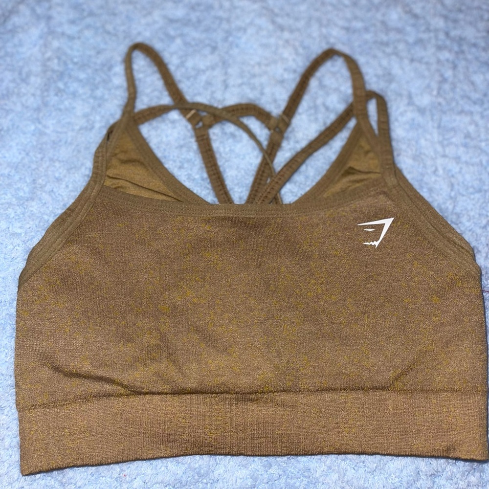 Gymshark Tan Sports Bra